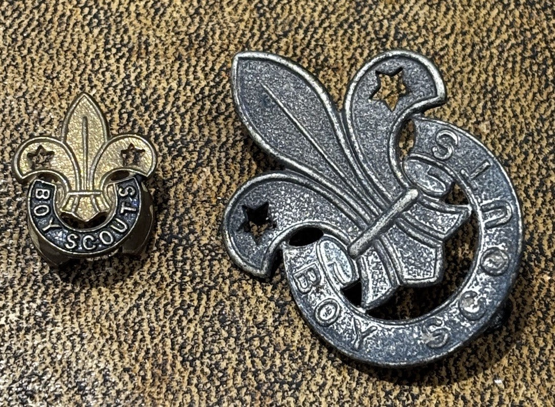 2 Boy Scout Badges