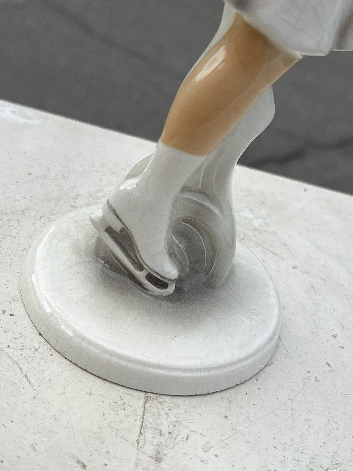 Art Deco Porcelain Skater