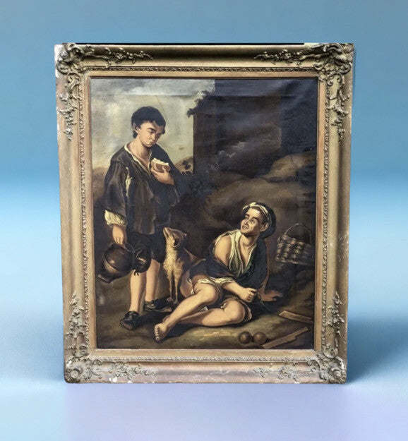 A Victorian Rendition. Bartolomé Estéban Murillo Oil On Canvas. L