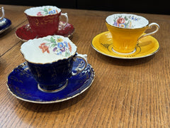 6 Aynsley Cups & Saucers