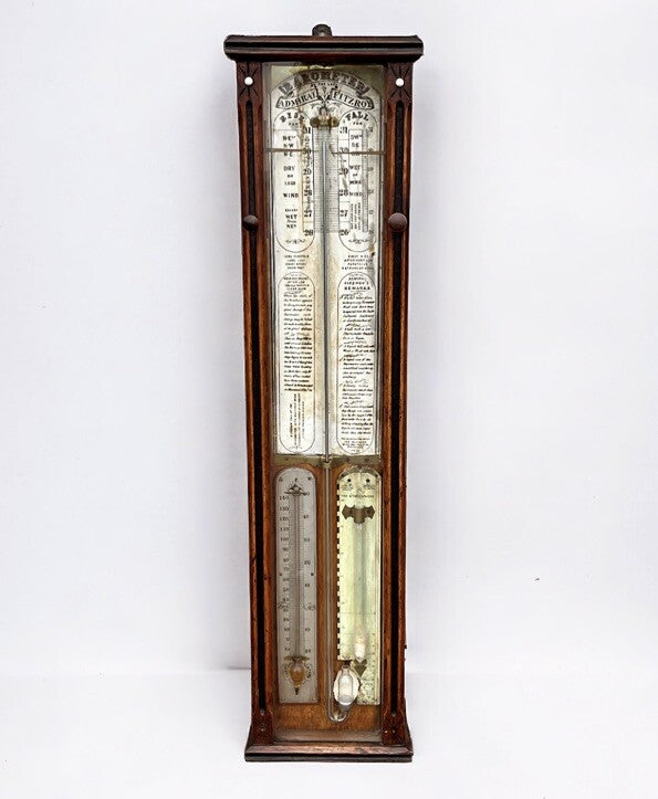 Antique Admiral Fitzroy Barometer