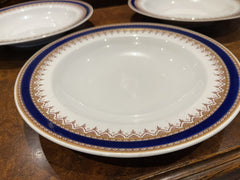 3 Royal Worcester Vitreous Antique Soups Bowls