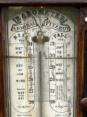 Antique Admiral Fitzroy Barometer
