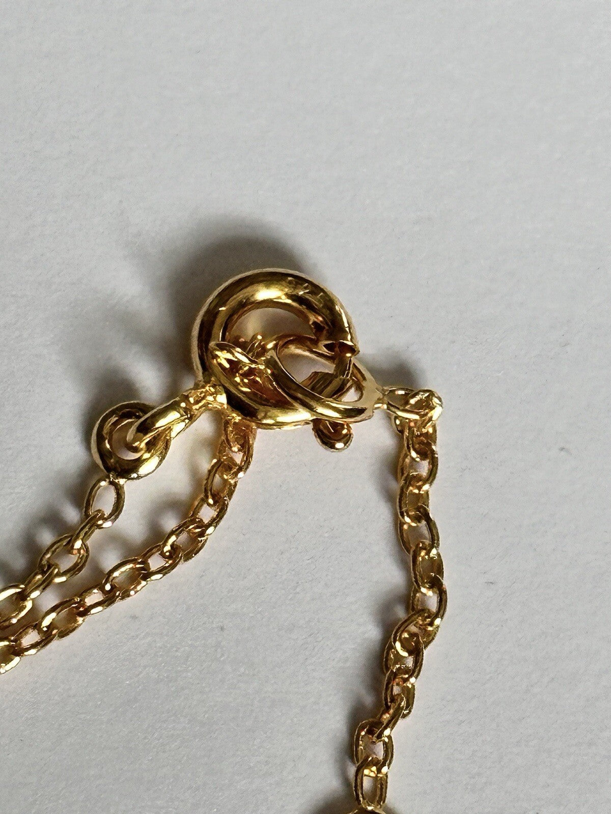 18k Gold Vermeil Plated On 925 Silver Natural Tourmaline And Emerald Necklace