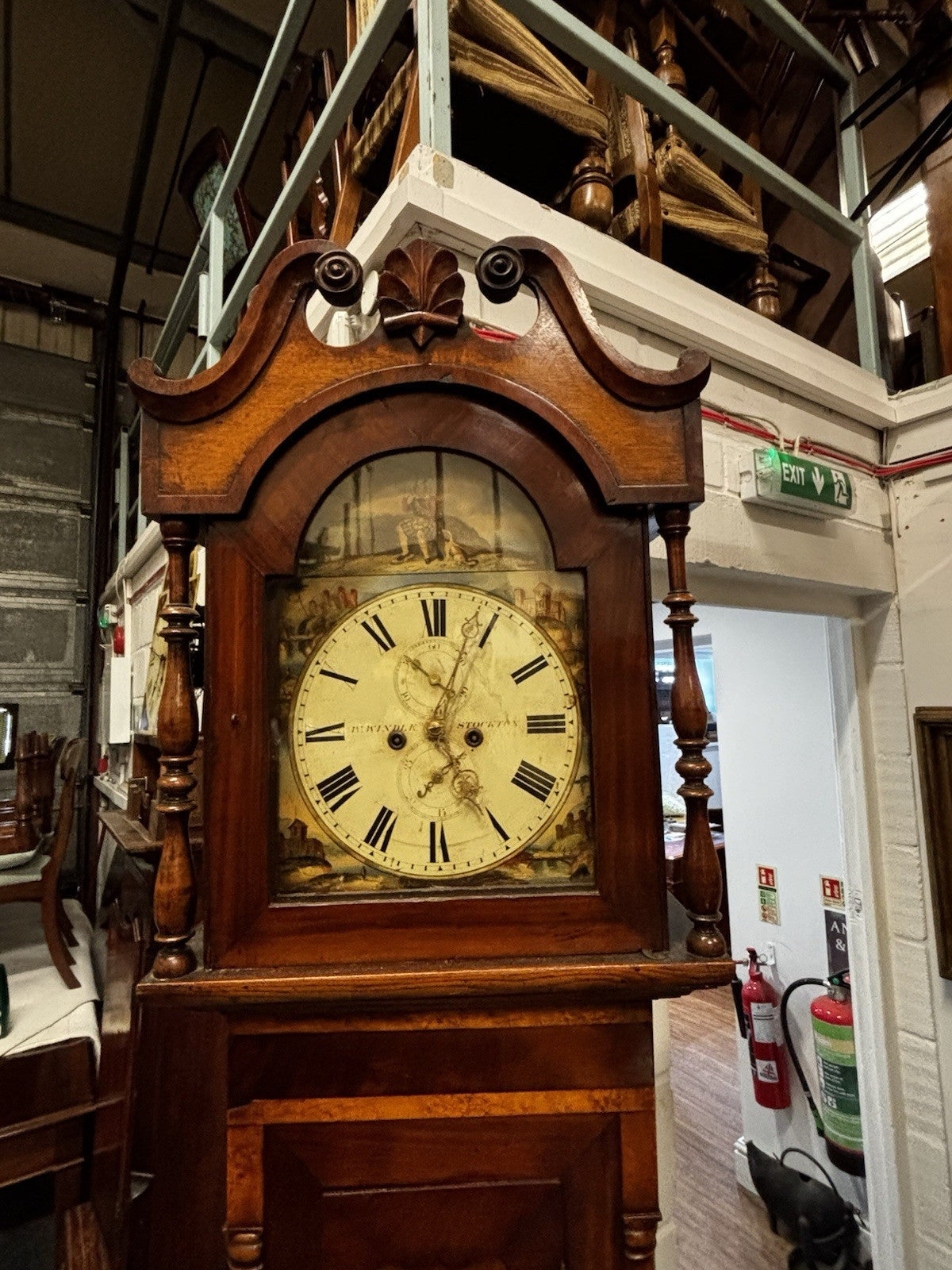 8 Day Longcase Clock, By W Windle Of Stockton