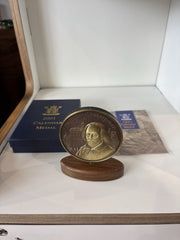 2001 Royal Mint William Shakespeare 2001 Calendar Medal