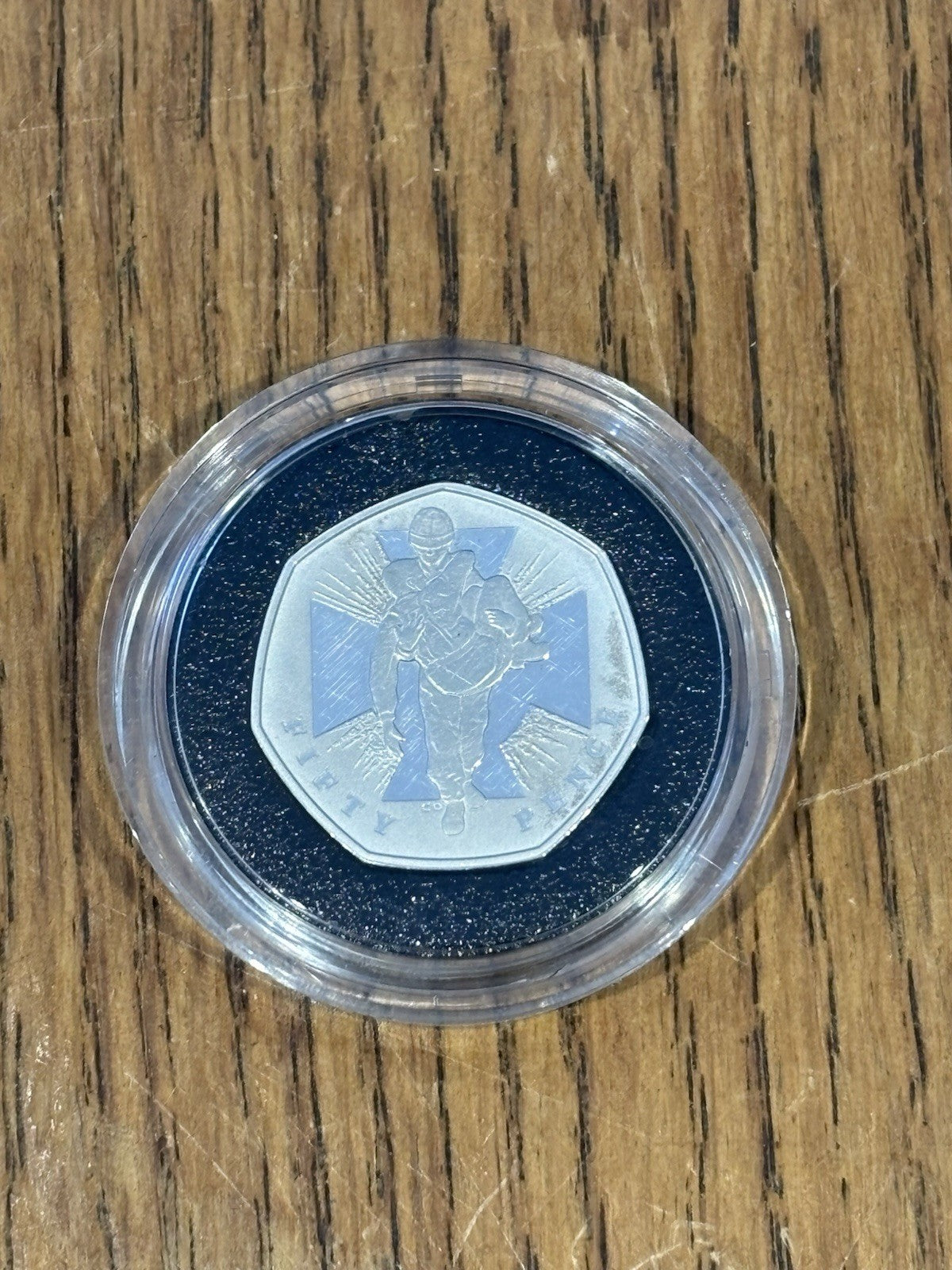 2006 Silver Proof Piedfort VICTORIA CROSS Fifty Pence Coin