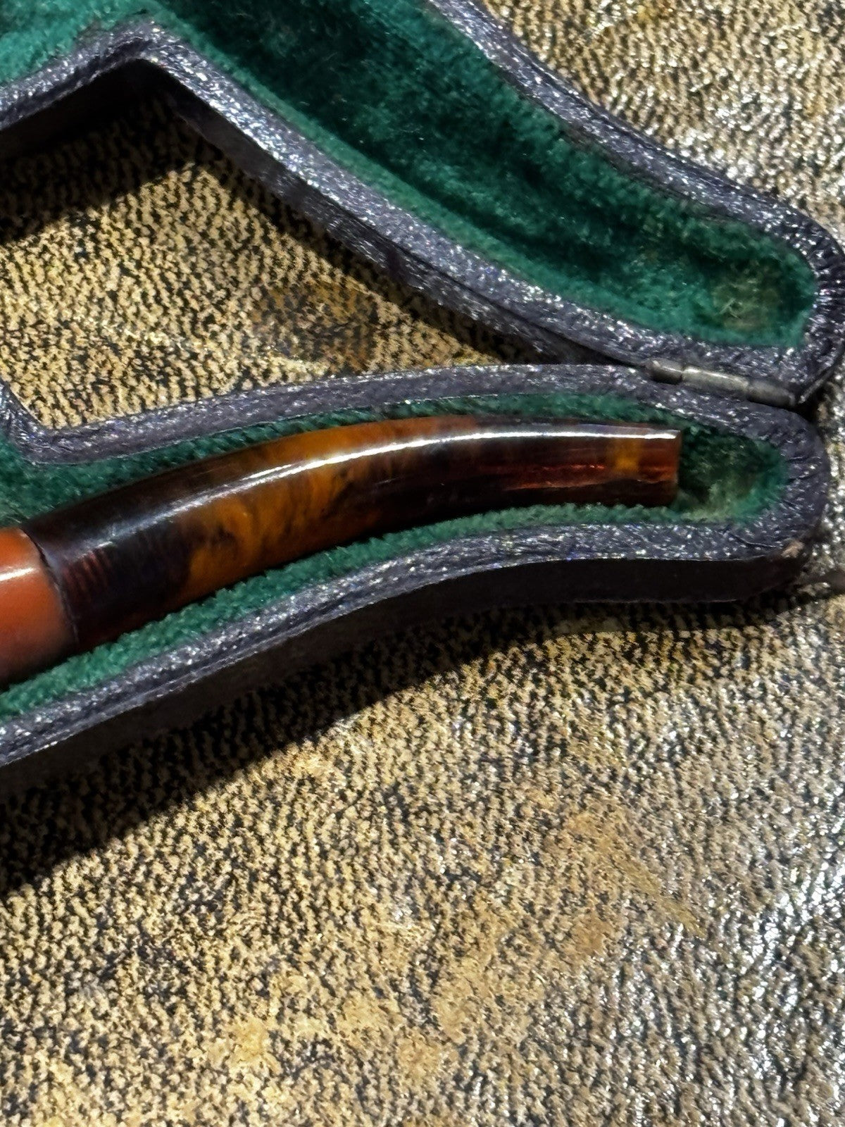 Antique Meerschaum Pipe With An Equestrian Theme