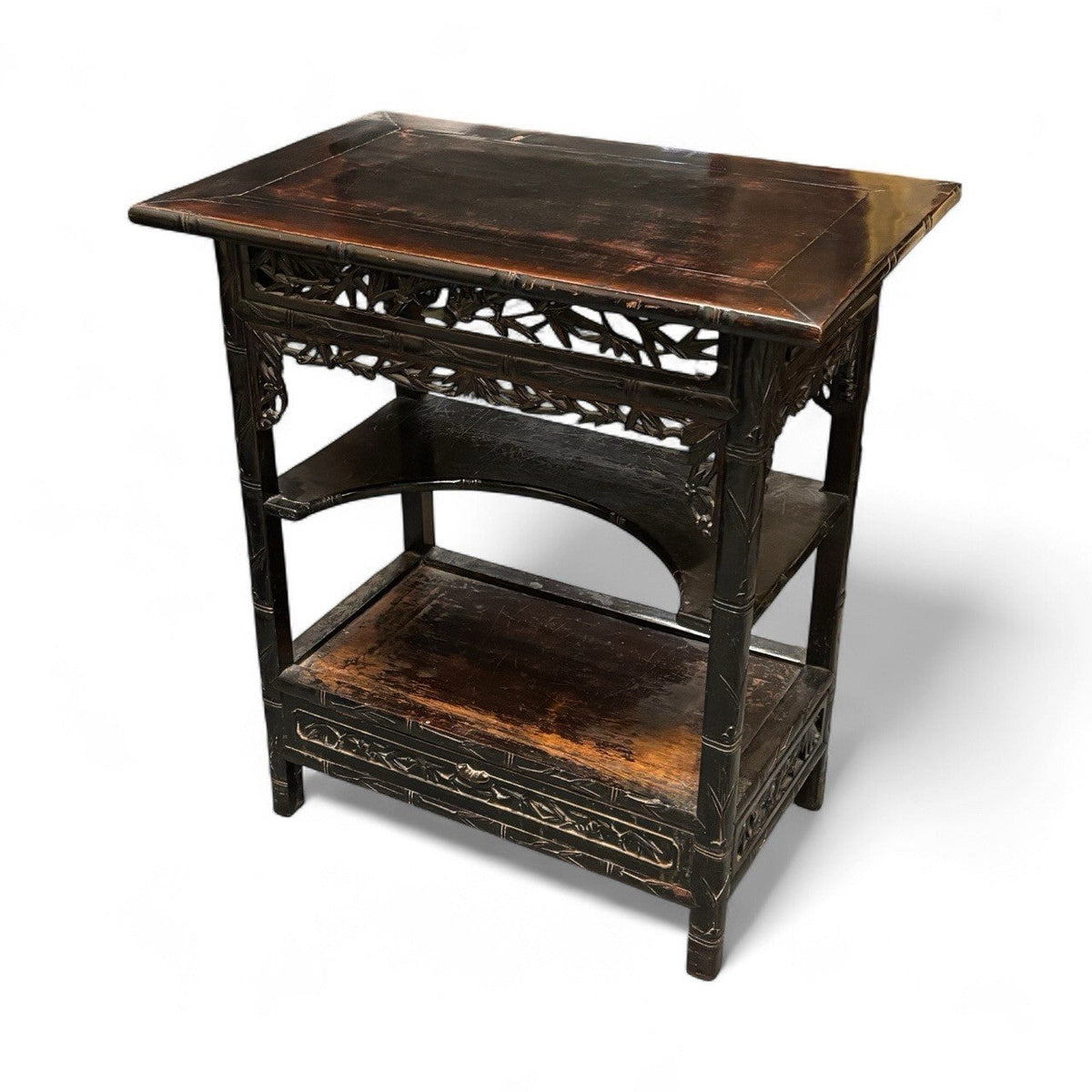 19th Century Chinese Hardwood Table With Drawer