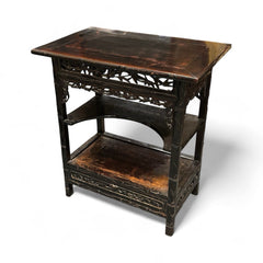 19th Century Chinese Hardwood Table With Drawer