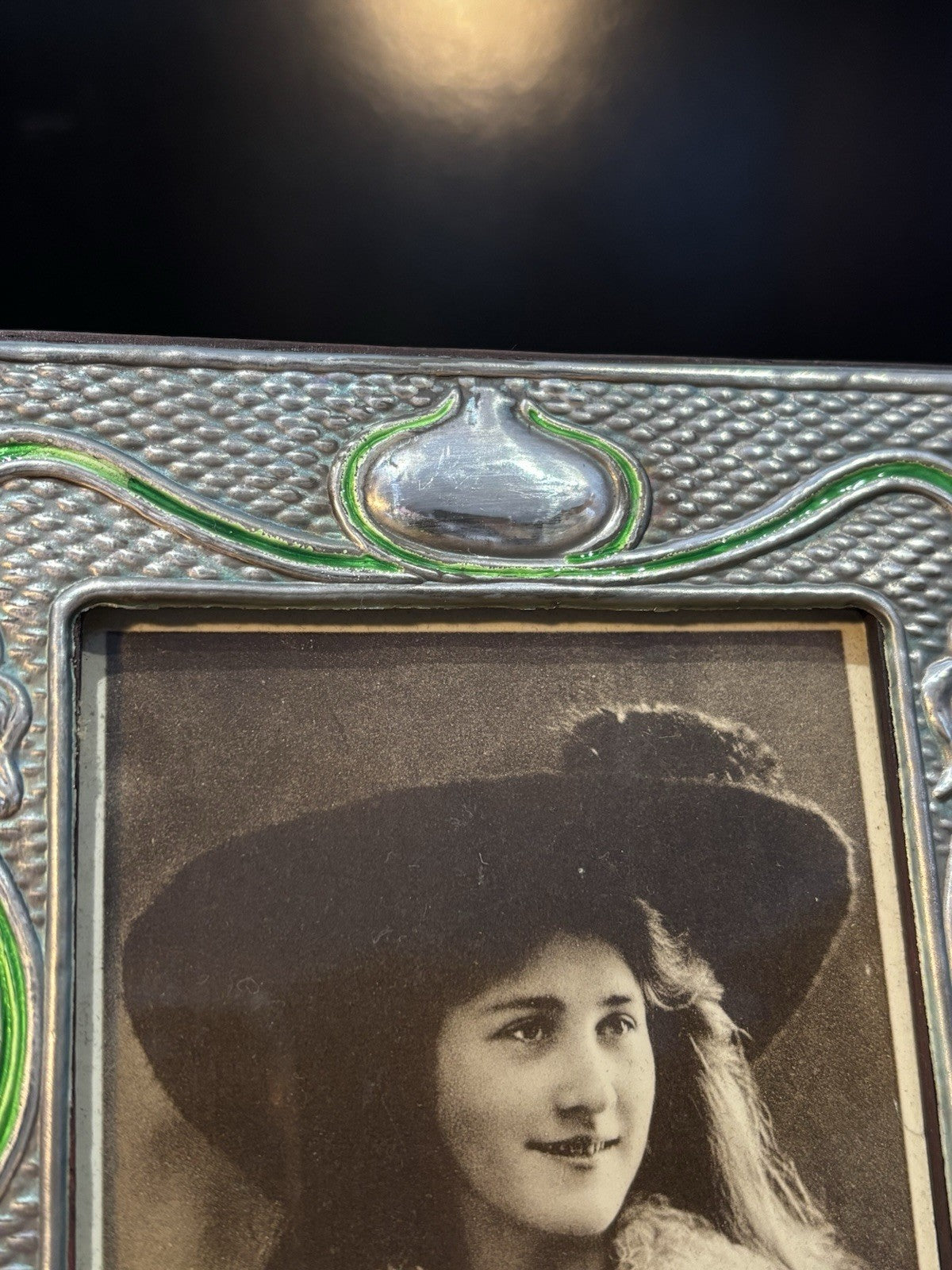 Art Noveau Style Silver Photo Frame