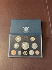 1997 UK brilliant uncirculated coin set.