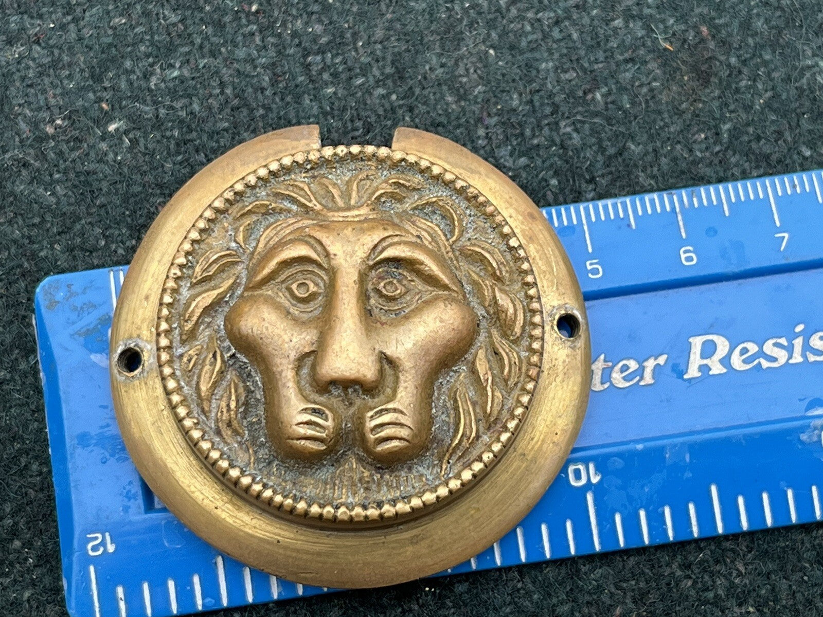 Antique Brass Handles.