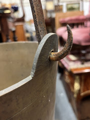 Antique Brass Jam Pan / Bucket