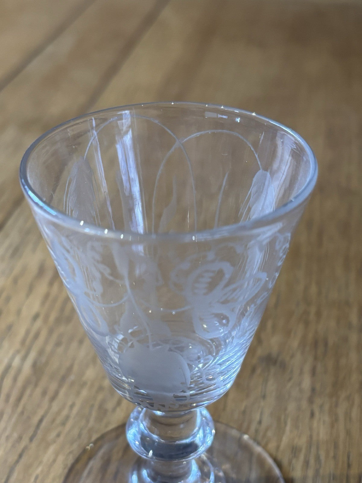 Antique Wine Glass
