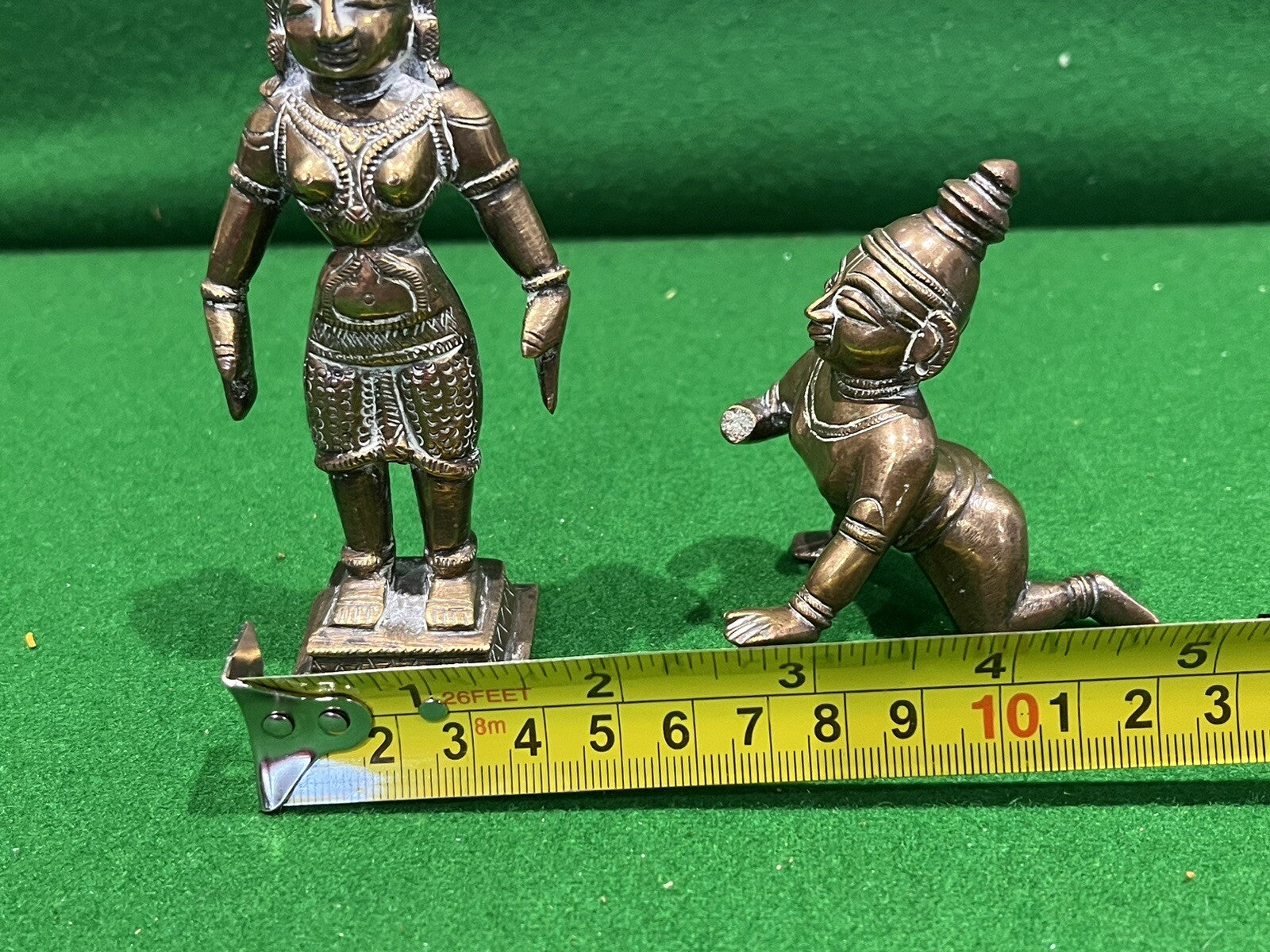 Antique Pair Of Figures