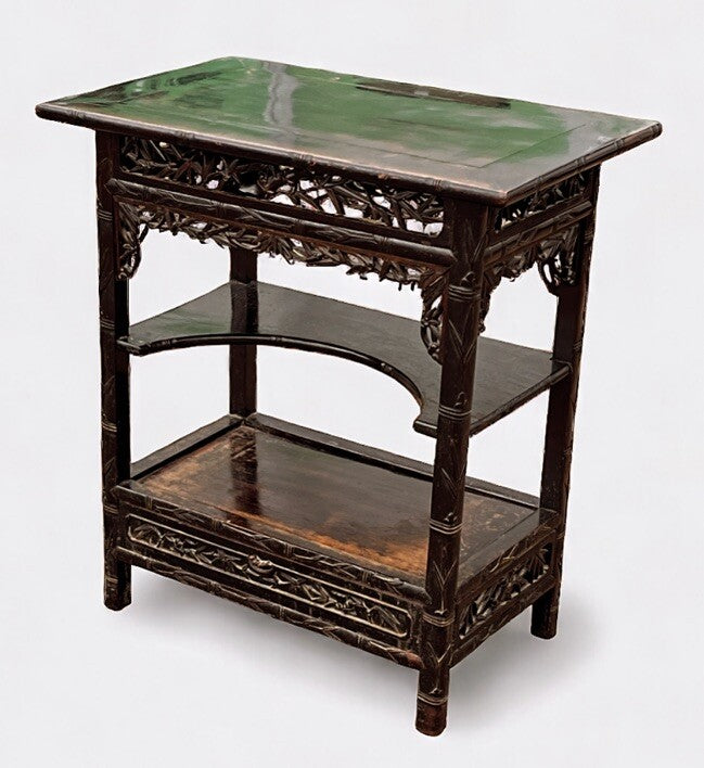 19th Century Chinese Hardwood Table With Drawer