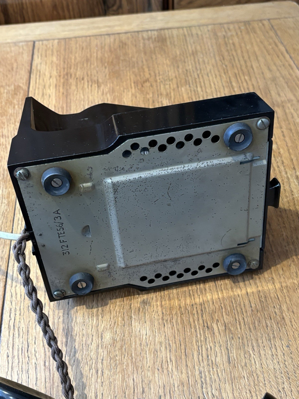 Bakelite Telephone, Call Exchange With Drawer And Been Converted.