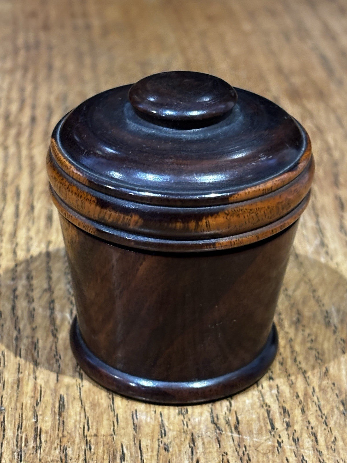 19th Century Lignum Vitae String Box