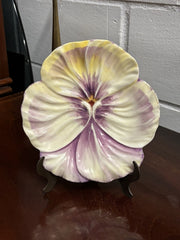Art Deco Flower Plate