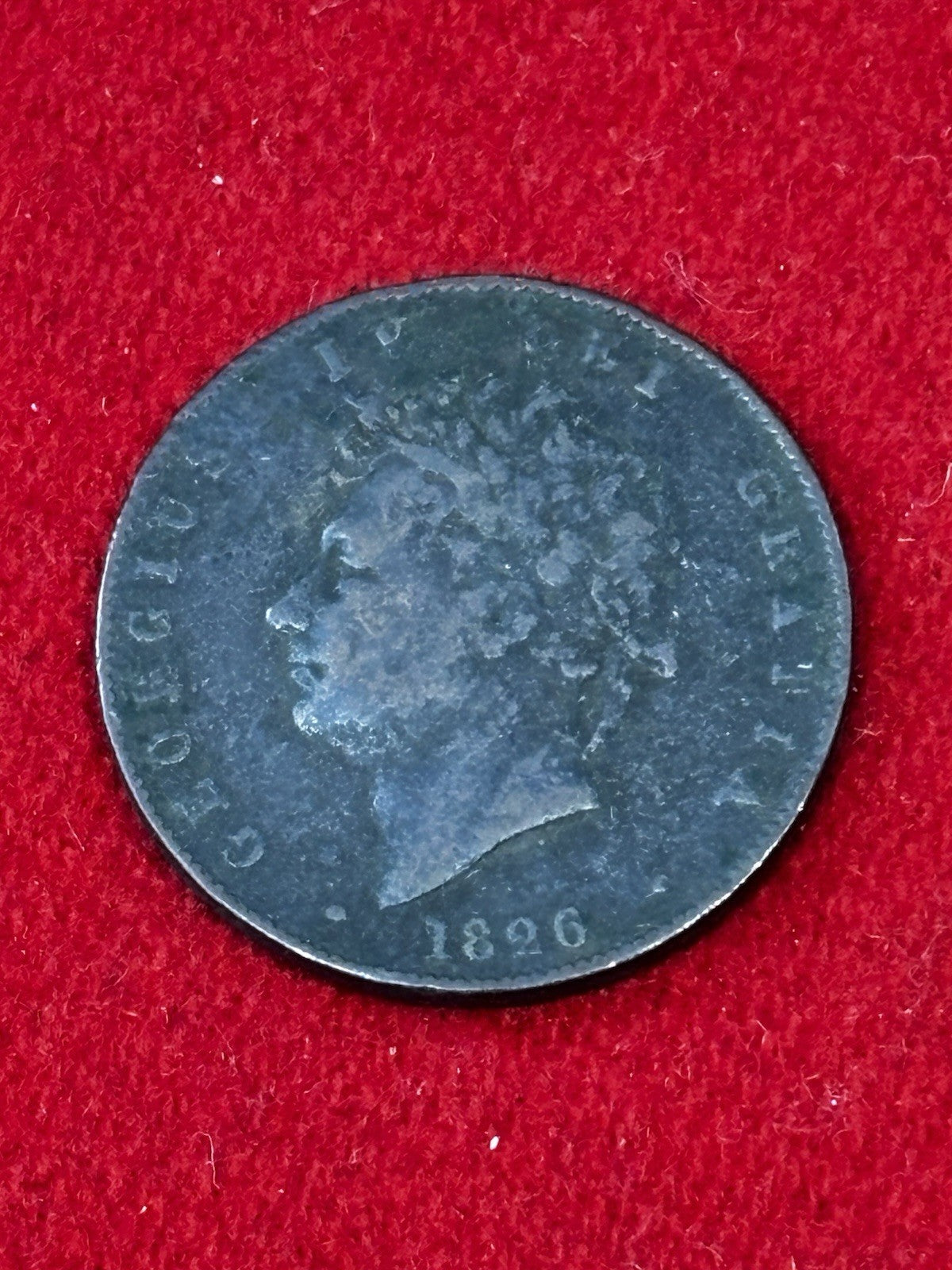 1826 George IV Copper Coin