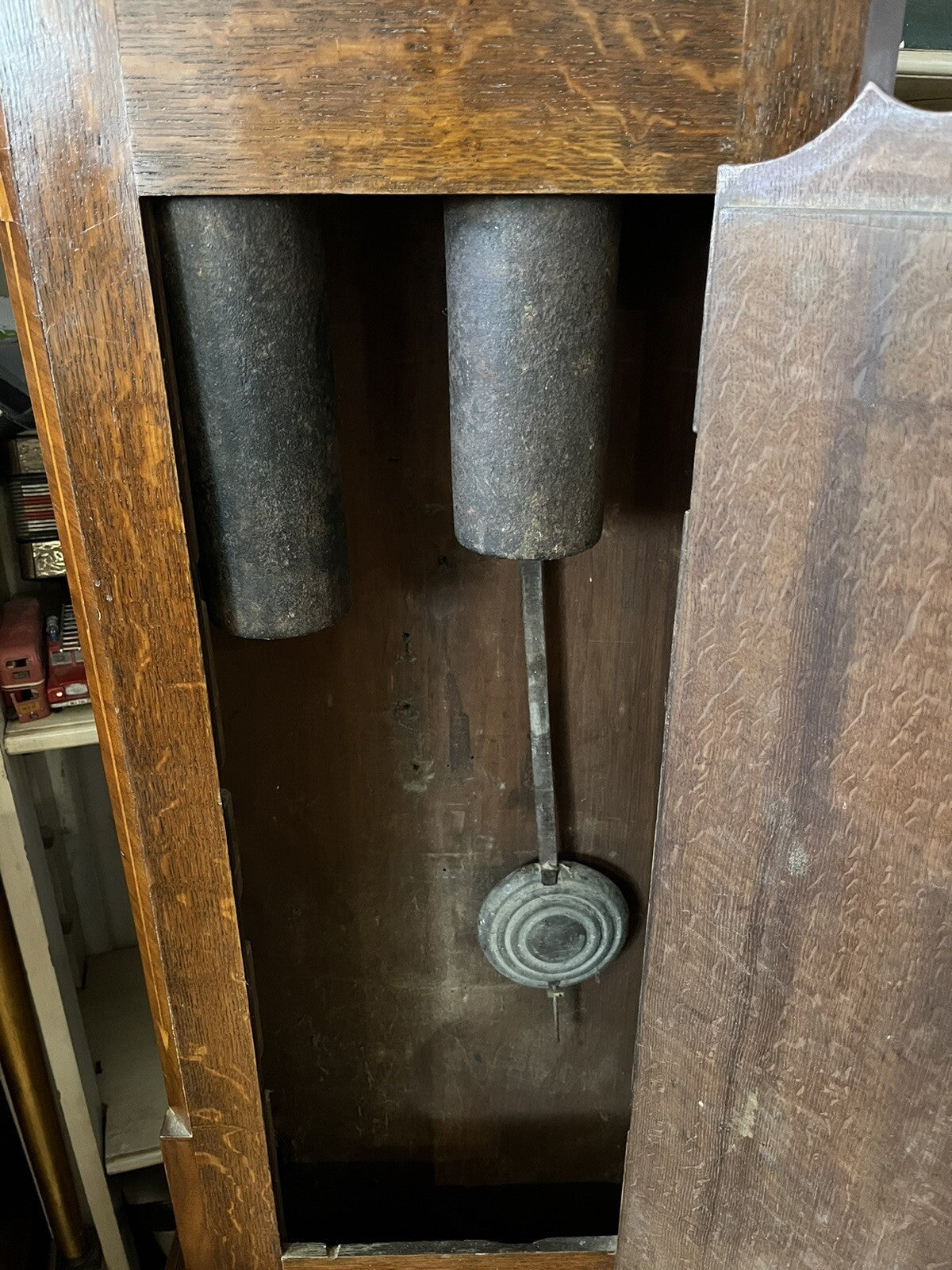 8 Day Longcase / Grandfather Clock. W.Pybus Of Caistor , Lincolnshire