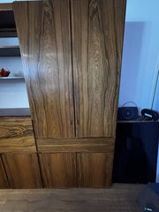 Archie Shine Rosewood Cocktail Cabinet, Display Cabinet, Shelves & Cupboards.