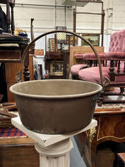 Antique Brass Jam Pan / Bucket