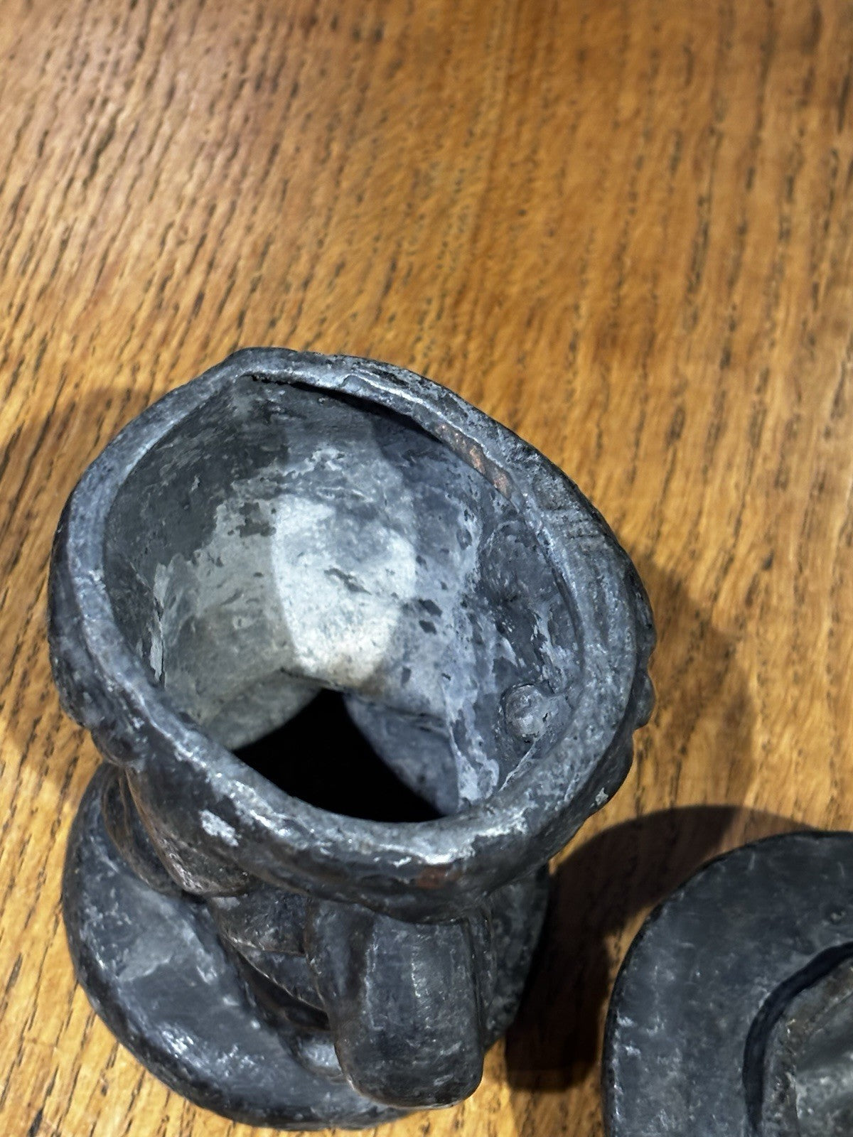 Antique Nosey Parker Tobacco Jar