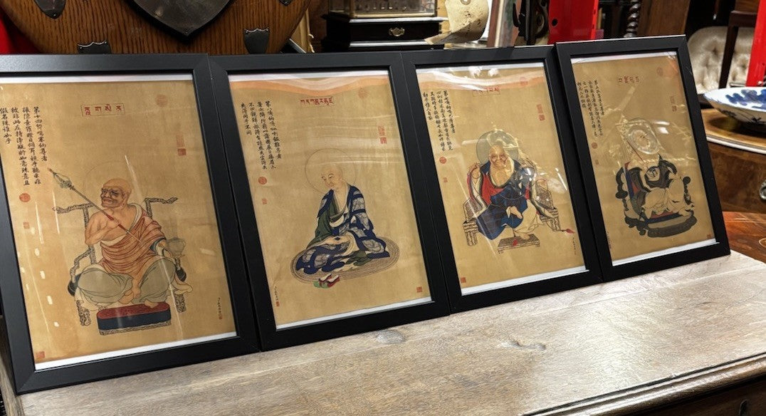 4 Chinese Framed Prints