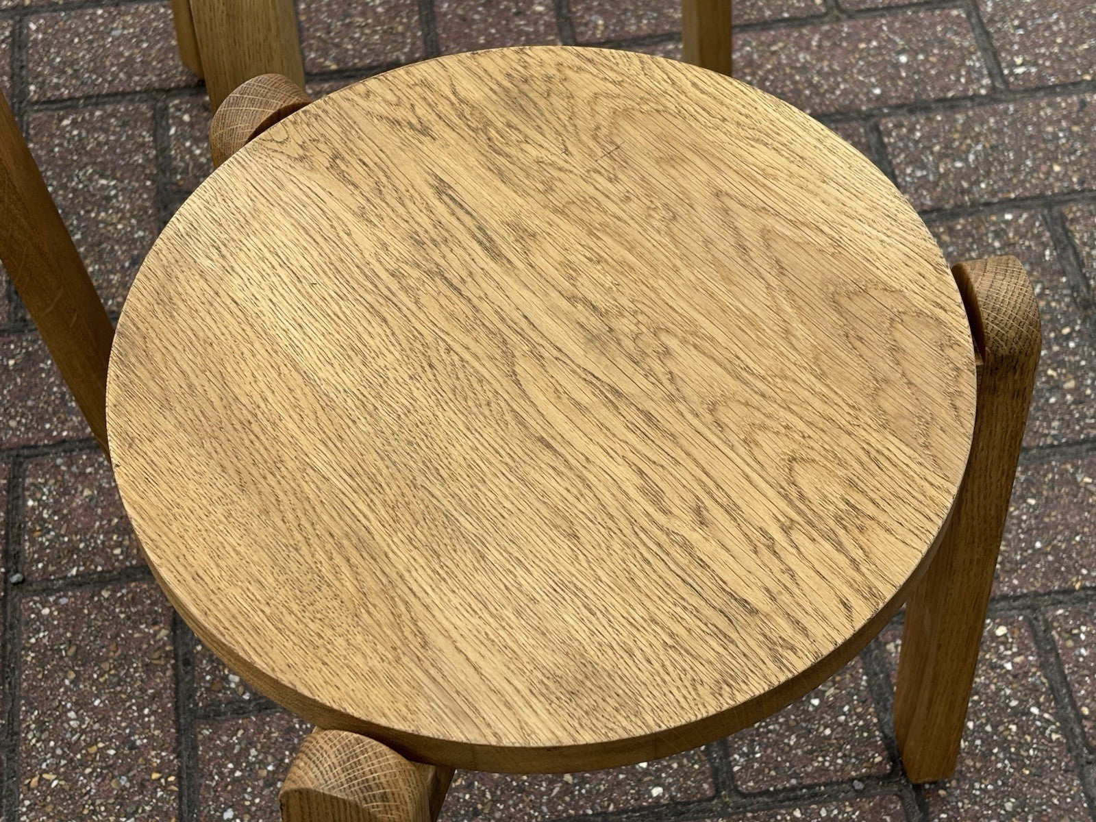 6 Oak Skagerak Nomad Designer Stacking Stools