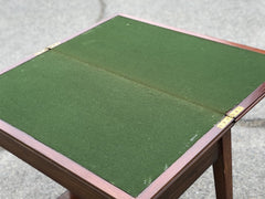 Antique Arts & Crafts Oak & inlaid Games / Card Table