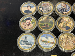 A-Z World War 2 Commemorative Coin Set