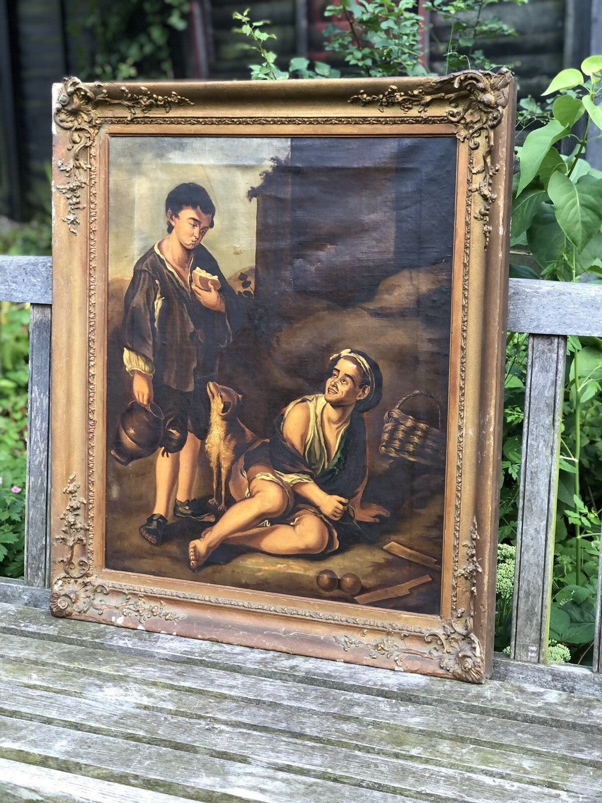 A Victorian Rendition. Bartolomé Estéban Murillo Oil On Canvas. L