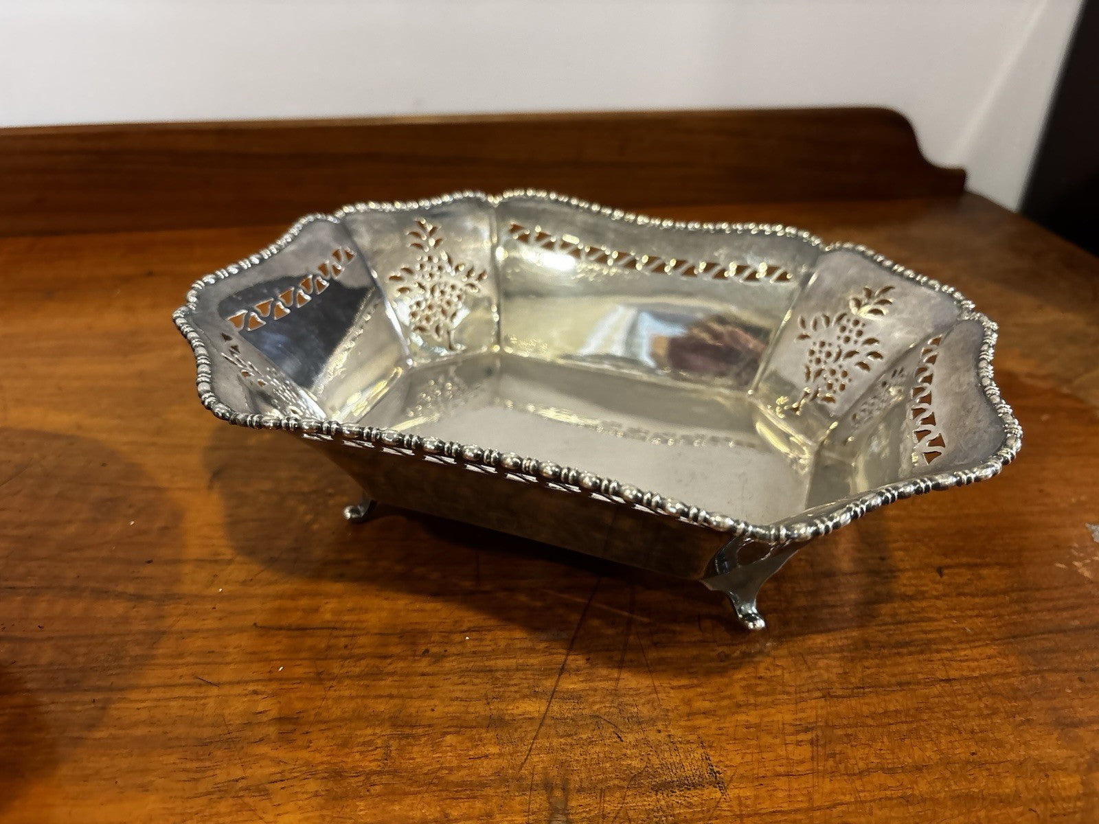 3 Silver Plate Serving Dishes.