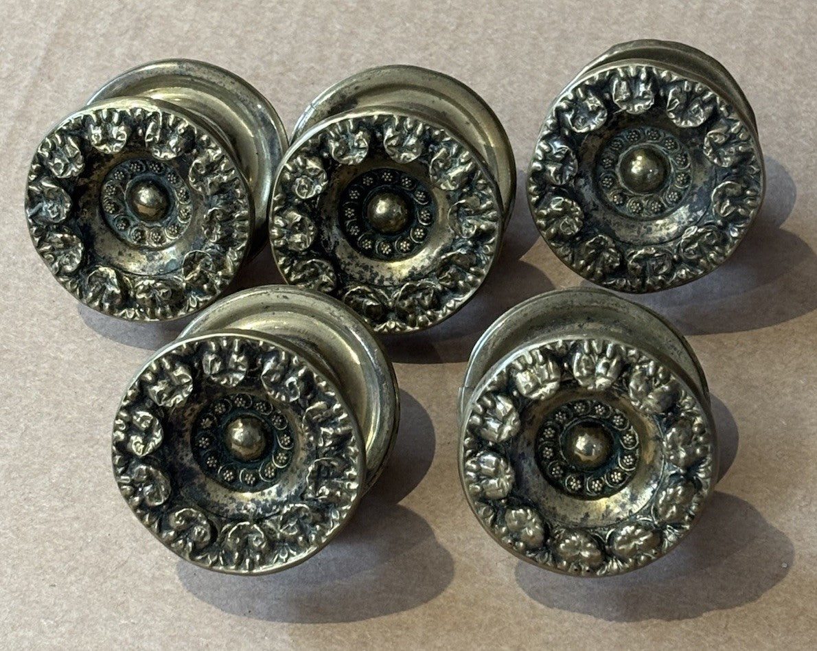 Antique Brass Handles.