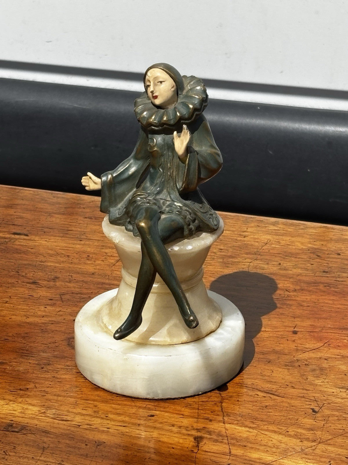 Art Deco Figurine Of Pierrot