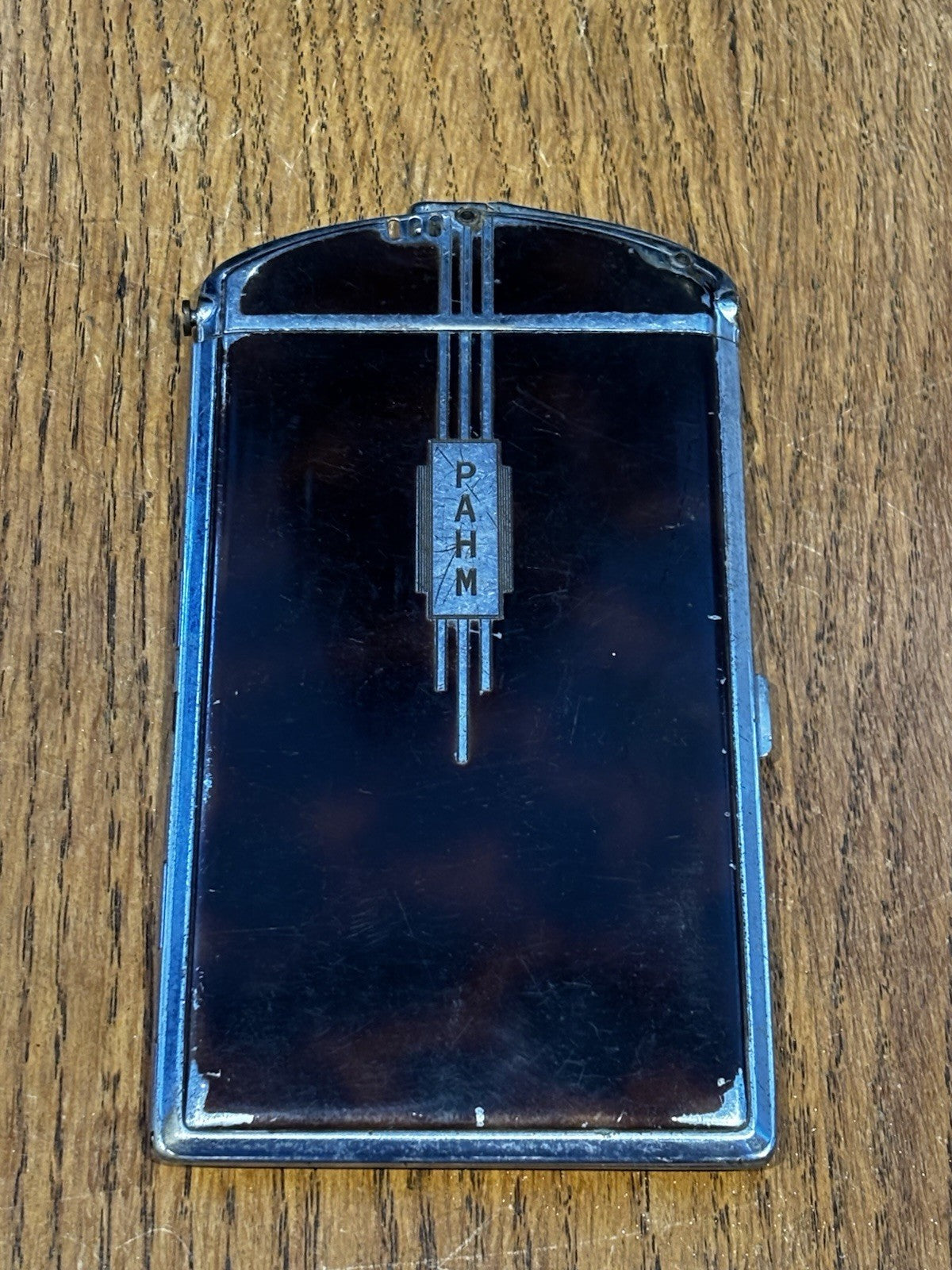 Art Deco Ronson Lighter Cigarette Case