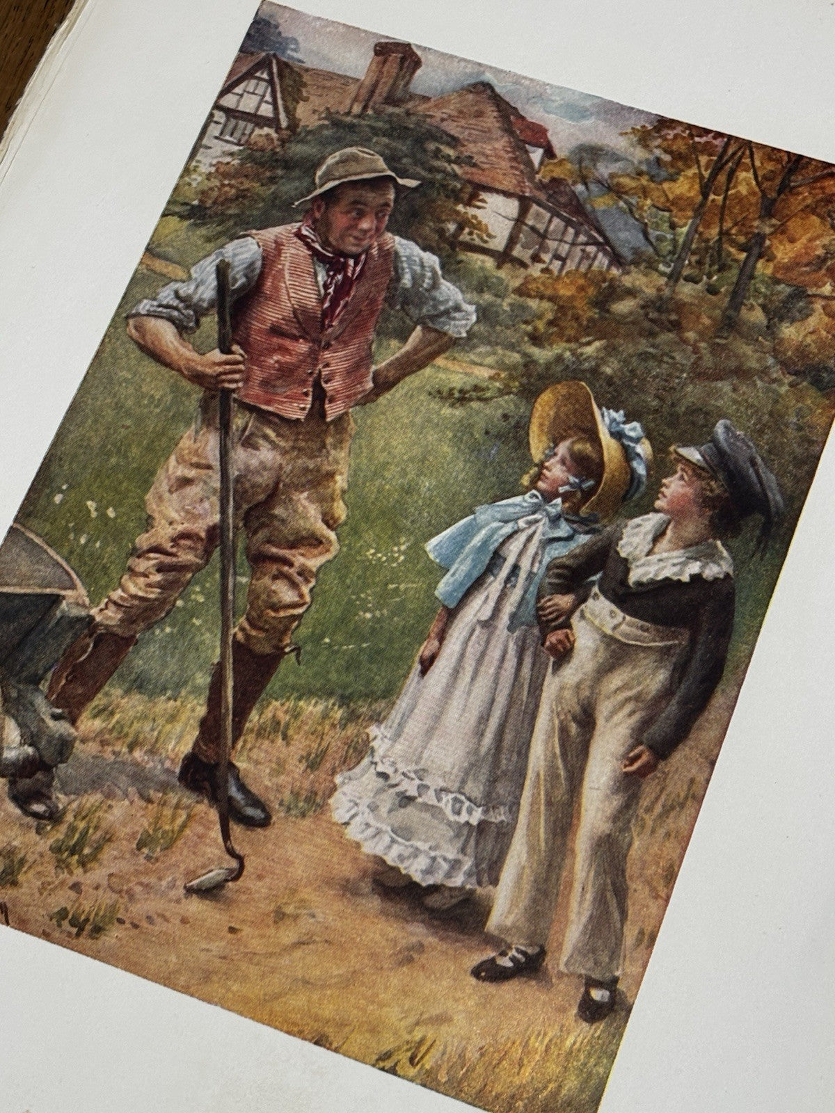 16 Antique Coloured Prints Of Charles Dickens Characters