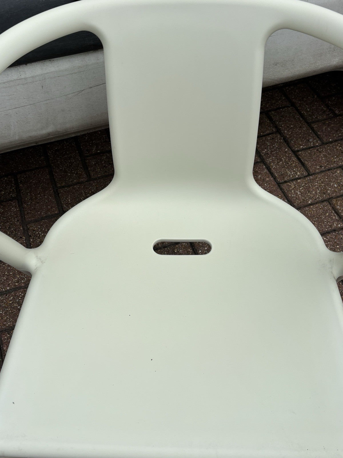 4 White Air Armchair Designer Chairs By Magis, Designed By Jasper Morrison
