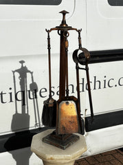 Art Deco Companion Set Of Fire Tools