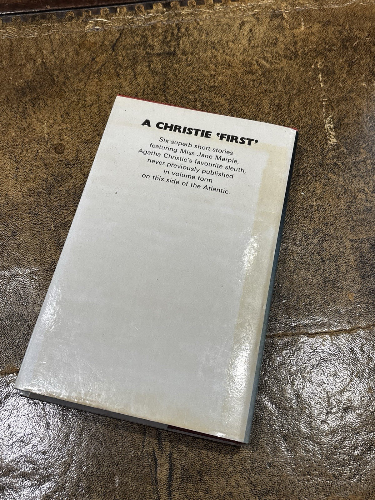 Agatha Christie. Miss Marple's 6 Final Cases & 2 Other Stories. 1979 Hardback