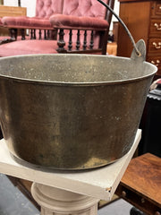 Antique Brass Jam Pan / Bucket