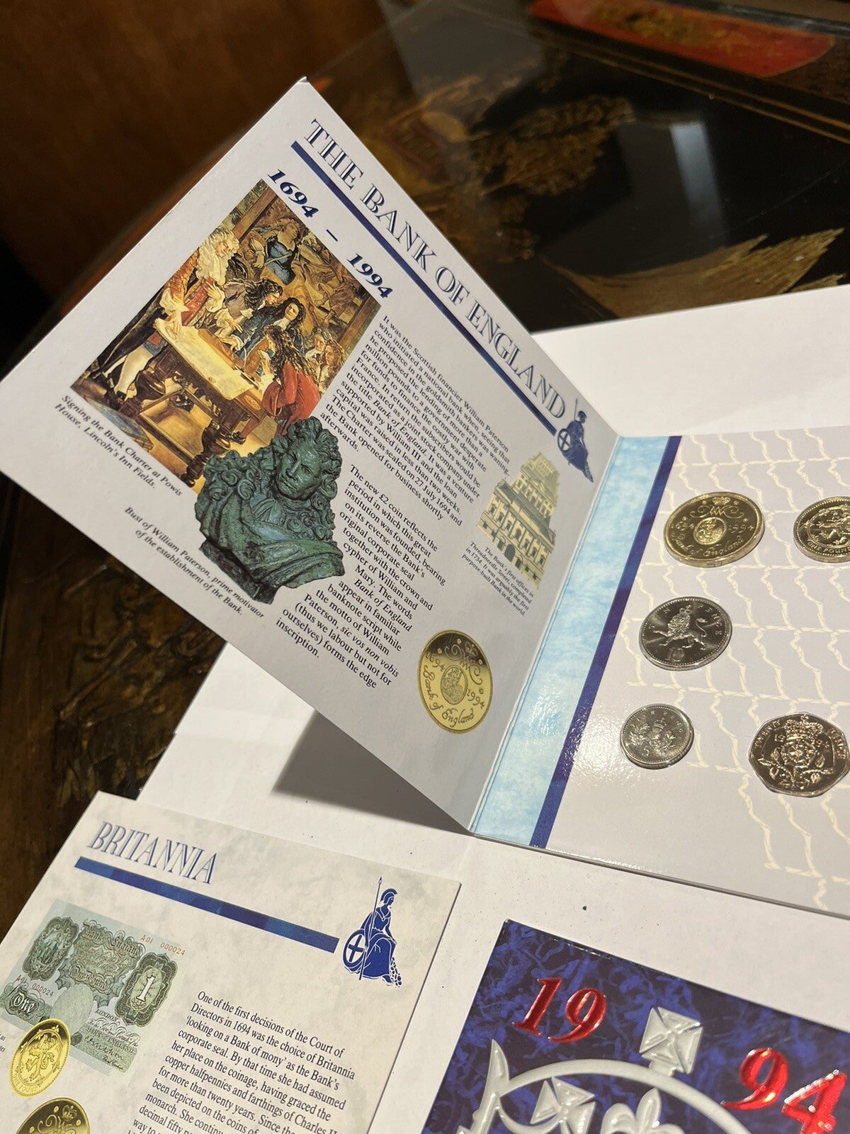 1994 United Kingdom Brilliant Uncirculated Coin Collection
