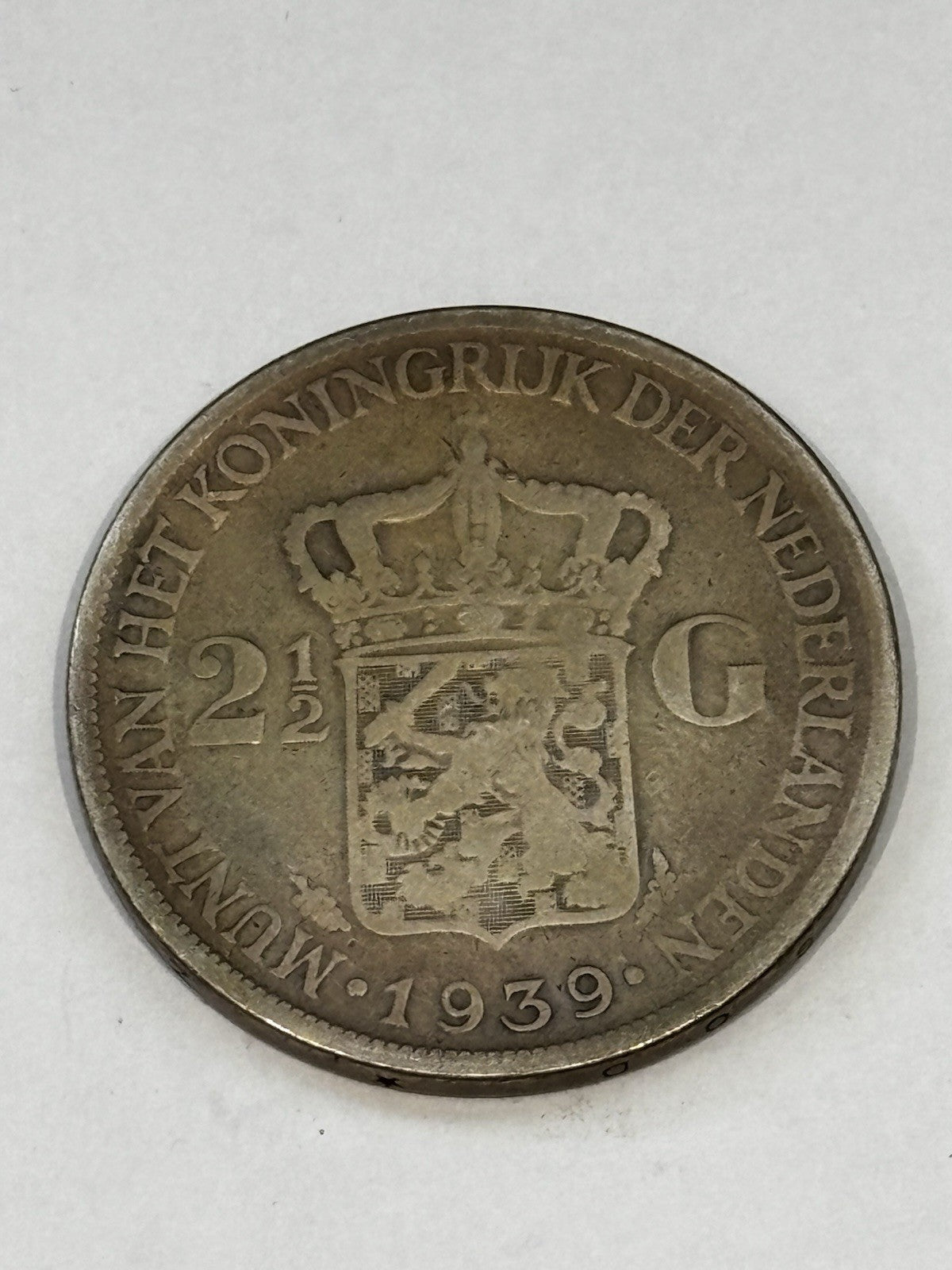 1939 Silver 2 And Half G Coin