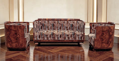 Art Deco 3 Piece Lounge Suite, Fab Condition For It's Age, Desirable dimensions.
