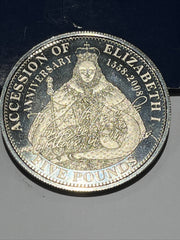 Accession Of Elizabeth I Coin