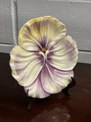 Art Deco Flower Plate
