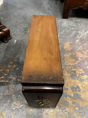 Antique Mahogany Rhode Island Desk, In The Style Of John Townsend.