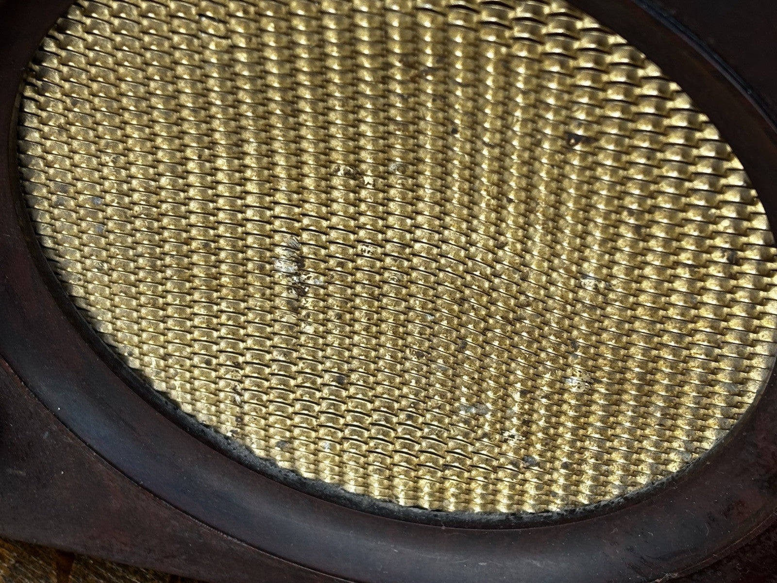 Art Deco Bakelite Valve Radio.